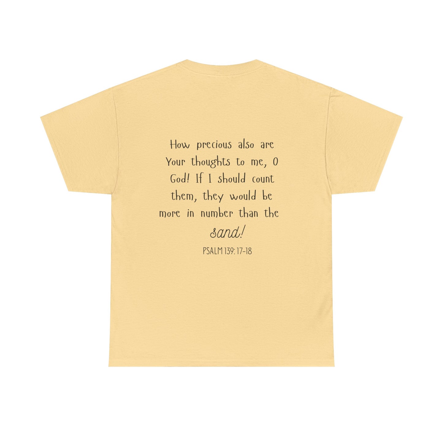 Women's Tee- Psalms 139:17-18