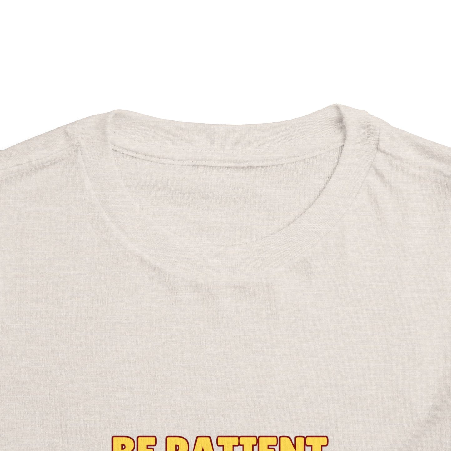 Toddler Short Sleeve Tee - Be Patient God Is Still Working On Me, Kids Faith Tee, Cute Toddler Shirt, Inspirational Kids Clothing, [...]