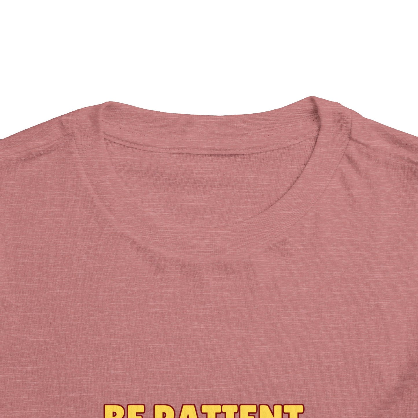 Toddler Short Sleeve Tee - Be Patient God Is Still Working On Me, Kids Faith Tee, Cute Toddler Shirt, Inspirational Kids Clothing, [...]