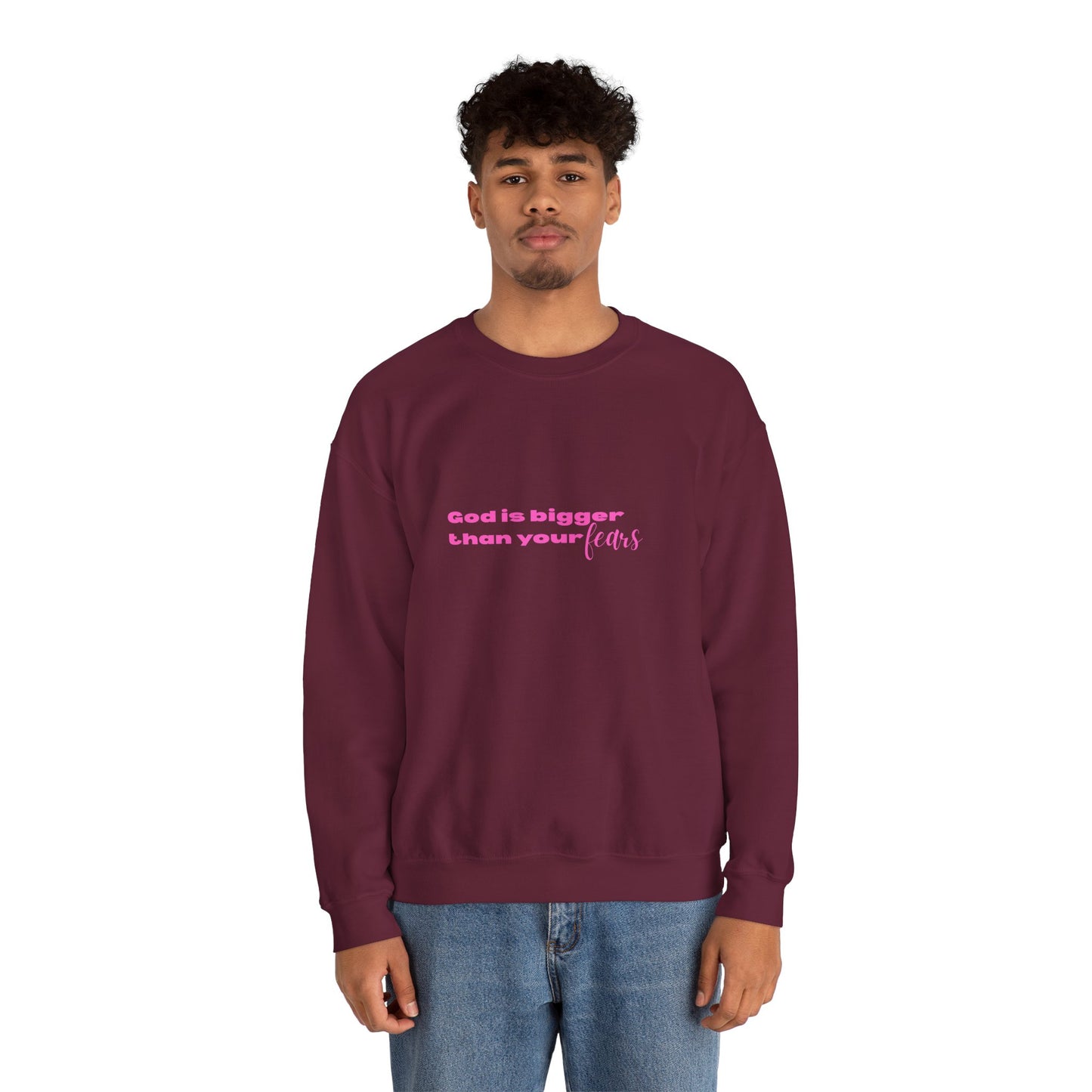 Unisex Tee, God is bigger than your fears