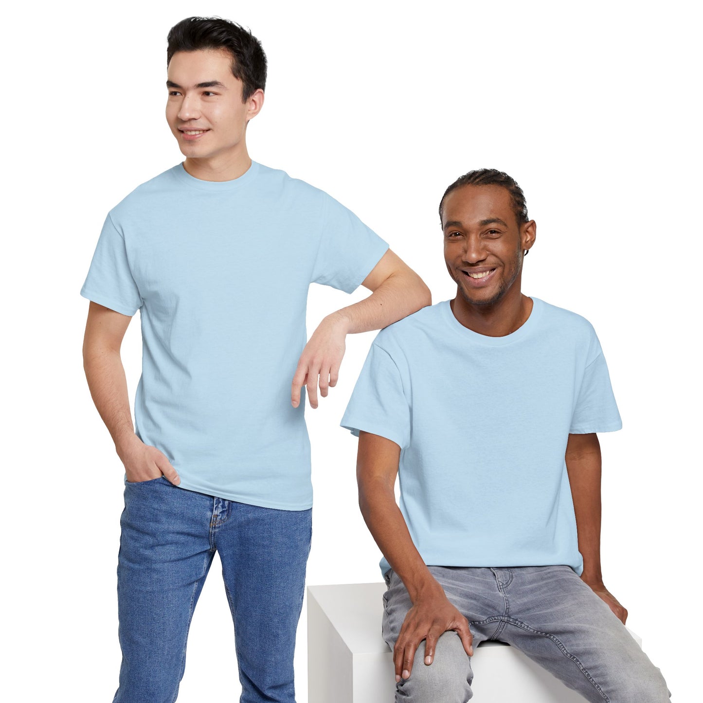 Unisex Heavy Cotton Tee: Happy Is He Who Keeps The Law, Motivational Tee, Casual Wear, Gift for Law Students, Stylish Everyday Tee