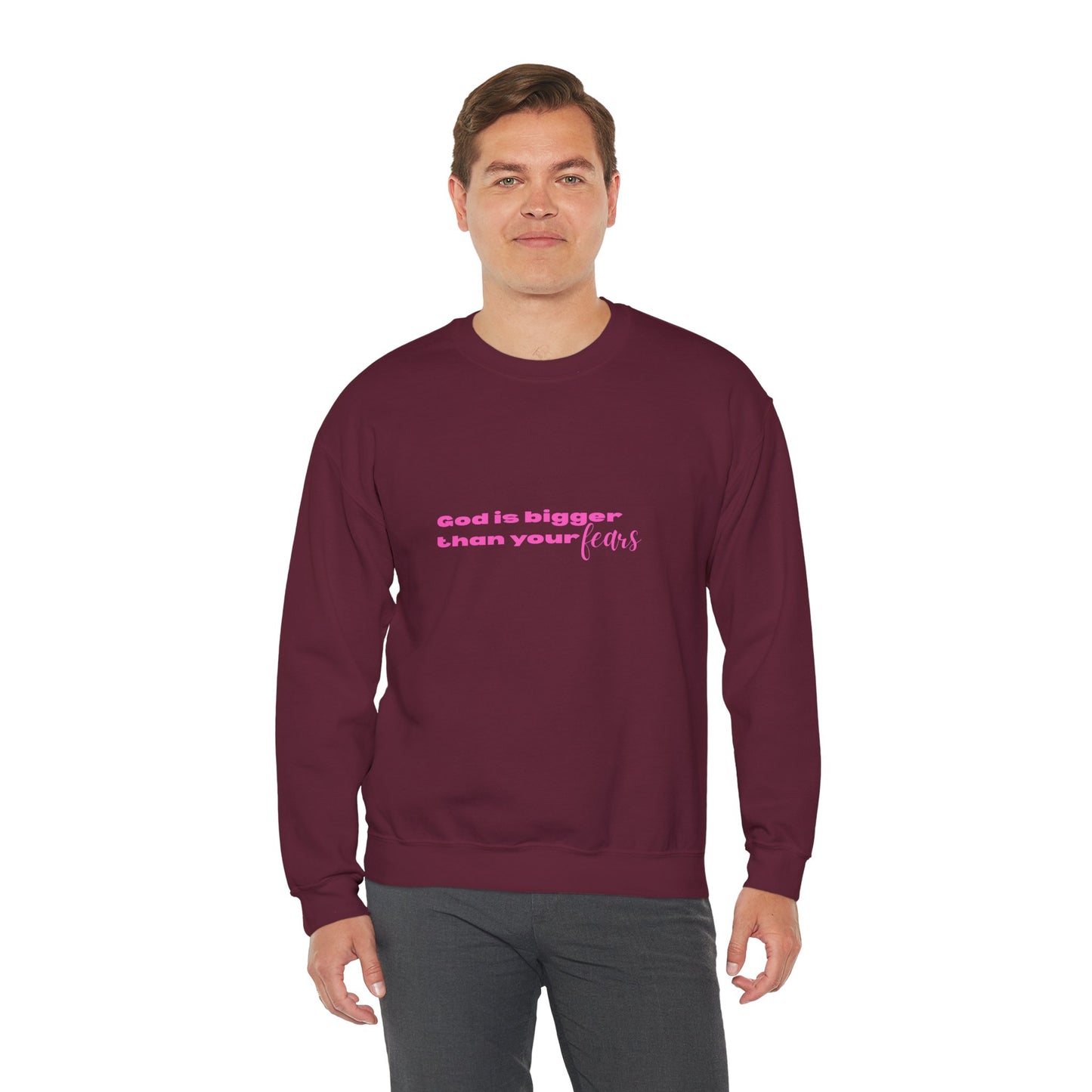 Unisex Tee, God is bigger than your fears