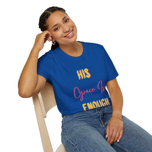 Faith-Inspired Unisex Softstyle T-Shirt | Inspirational Tee, Christian Apparel, Gift for Him/Her, Casual Wear, Versatile Fashion