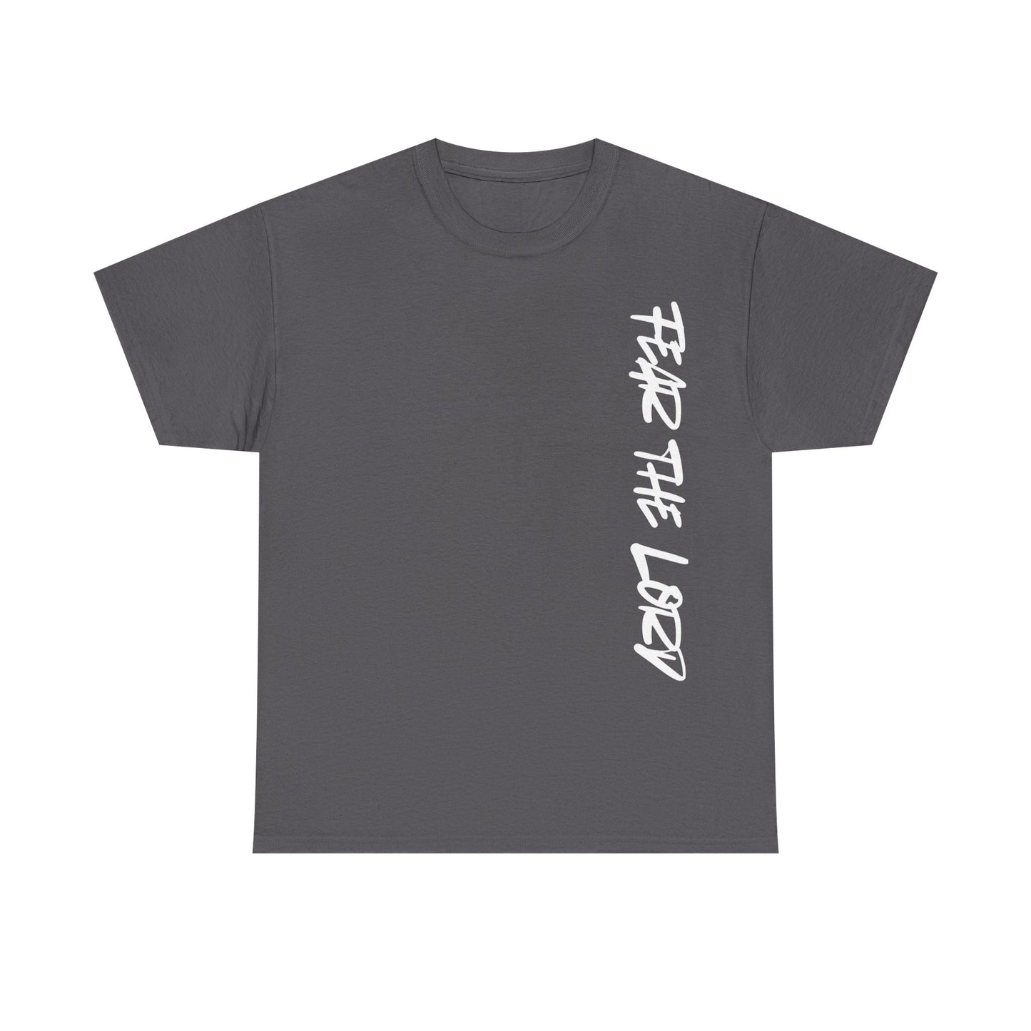 Unisex Heavy Cotton Tee: Fear the Lord Scripture Shirt, Christian T-Shirt, Faith-Based Apparel, Inspirational Gift, Bible Verse Tee