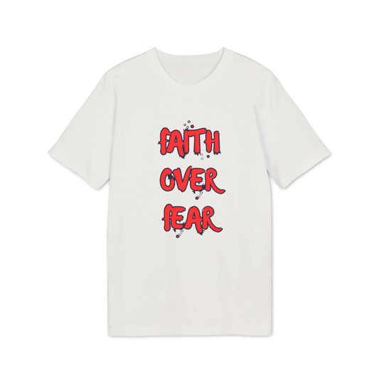 Faith Over Fear Unisex T-Shirt | Inspirational Shirt, Motivational Tee, Gift for Creators, Unisex Apparel, Everyday Wear