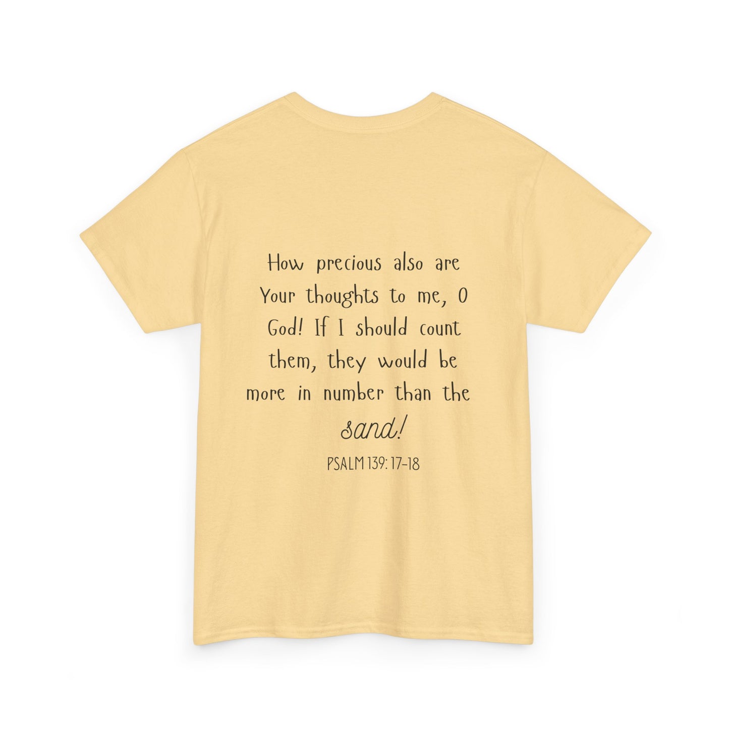 Women's Tee- Psalms 139:17-18