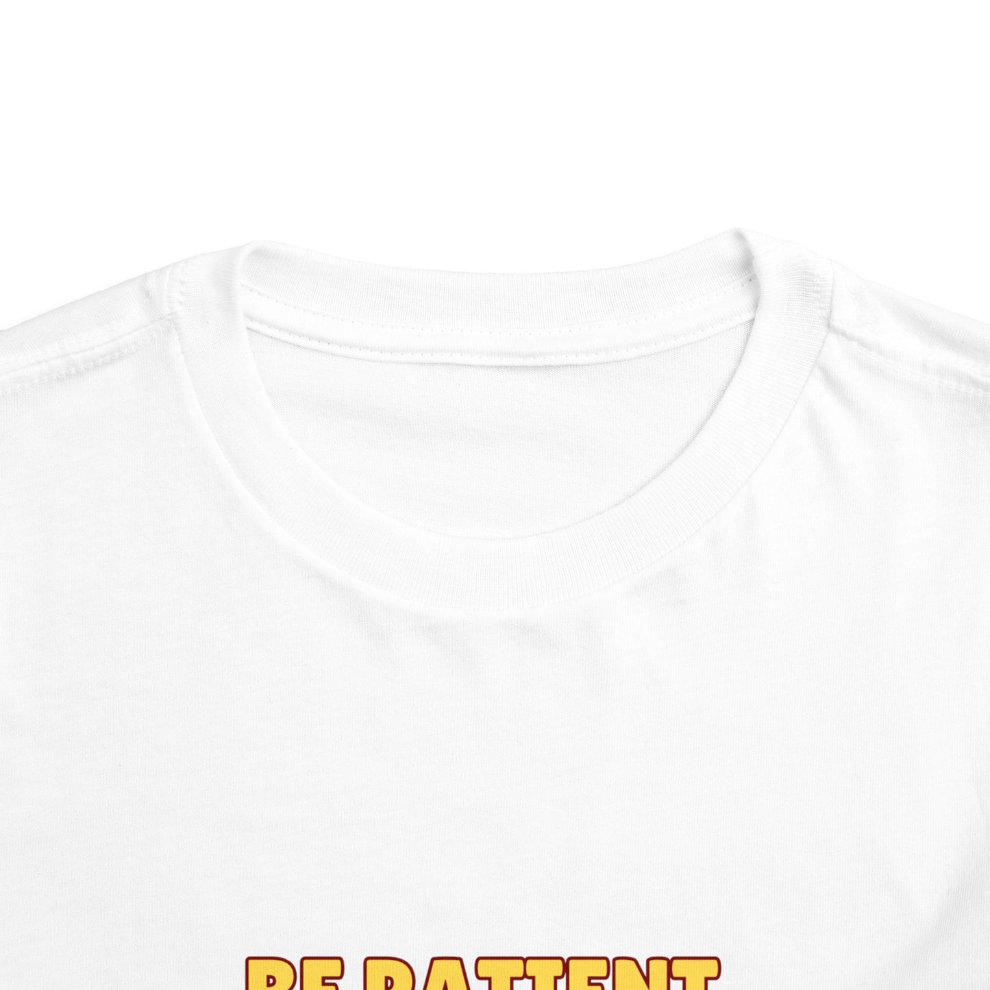 Toddler Short Sleeve Tee - Be Patient God Is Still Working On Me, Kids Faith Tee, Cute Toddler Shirt, Inspirational Kids Clothing, [...]