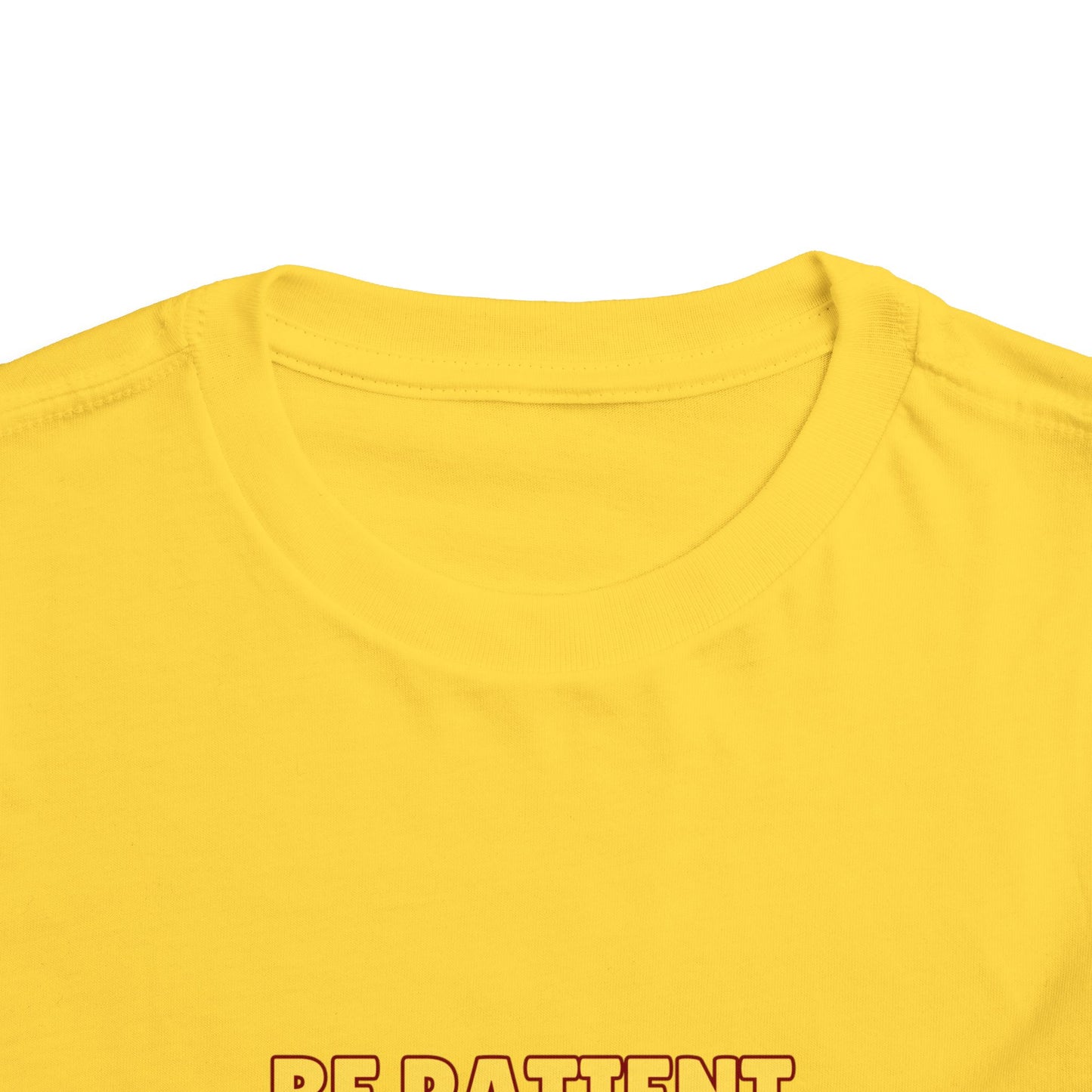 Toddler Short Sleeve Tee - Be Patient God Is Still Working On Me, Kids Faith Tee, Cute Toddler Shirt, Inspirational Kids Clothing, [...]