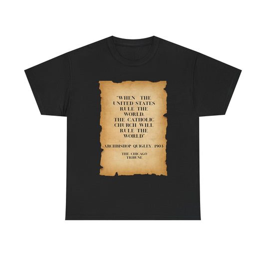 Heritage Quote Tee - Unisex Heavy Cotton T-Shirt